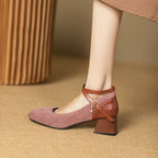 Avira™ Suede Slingback Heels