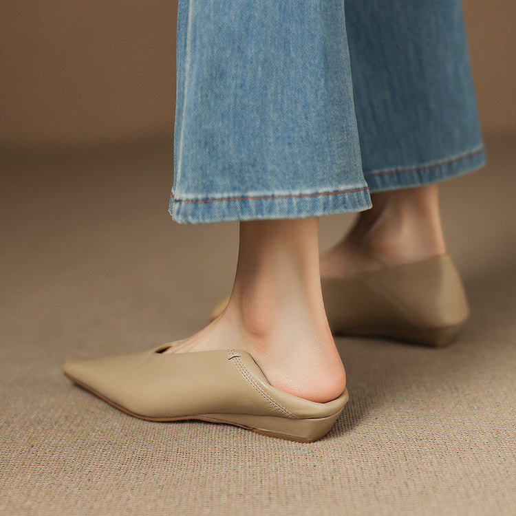 Emor™ Genuine Leather Flats