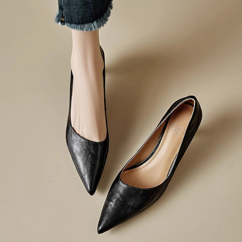 Elisoria™ Low-Heel Pointed Toe Pumps