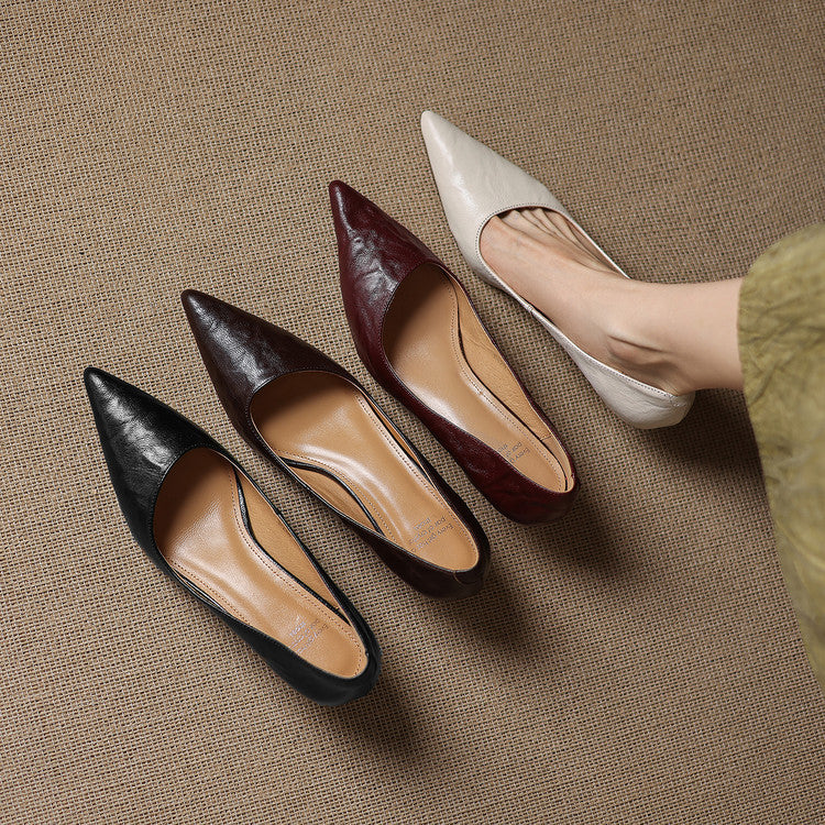 Elisoria™ Low-Heel Pointed Toe Pumps