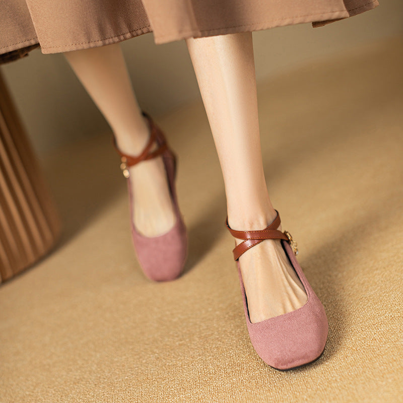 Avira™ Suede Slingback Heels