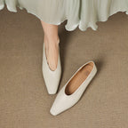 Emor™ Genuine Leather Flats