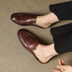 Laverne™ Classic Leather Mule Loafers