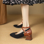 Avira™ Suede Slingback Heels