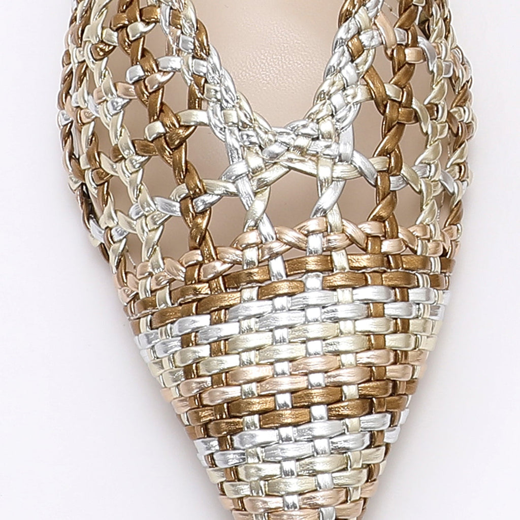 Irene™ Woven Slingback Flats Sandals