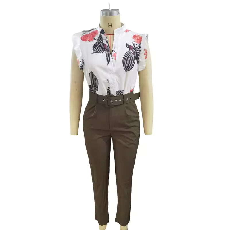 Rainie™ – Stylish Ruffle Sleeve Set