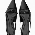 Elle™ Pointed Slingback Flats Sandals