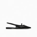 Elle™ Pointed Slingback Flats Sandals