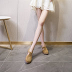 Margot™ Retro Leather Flats Sandals