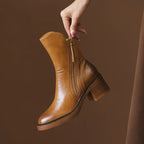 Ardellia™ Zip-Detail Block Heel Boots
