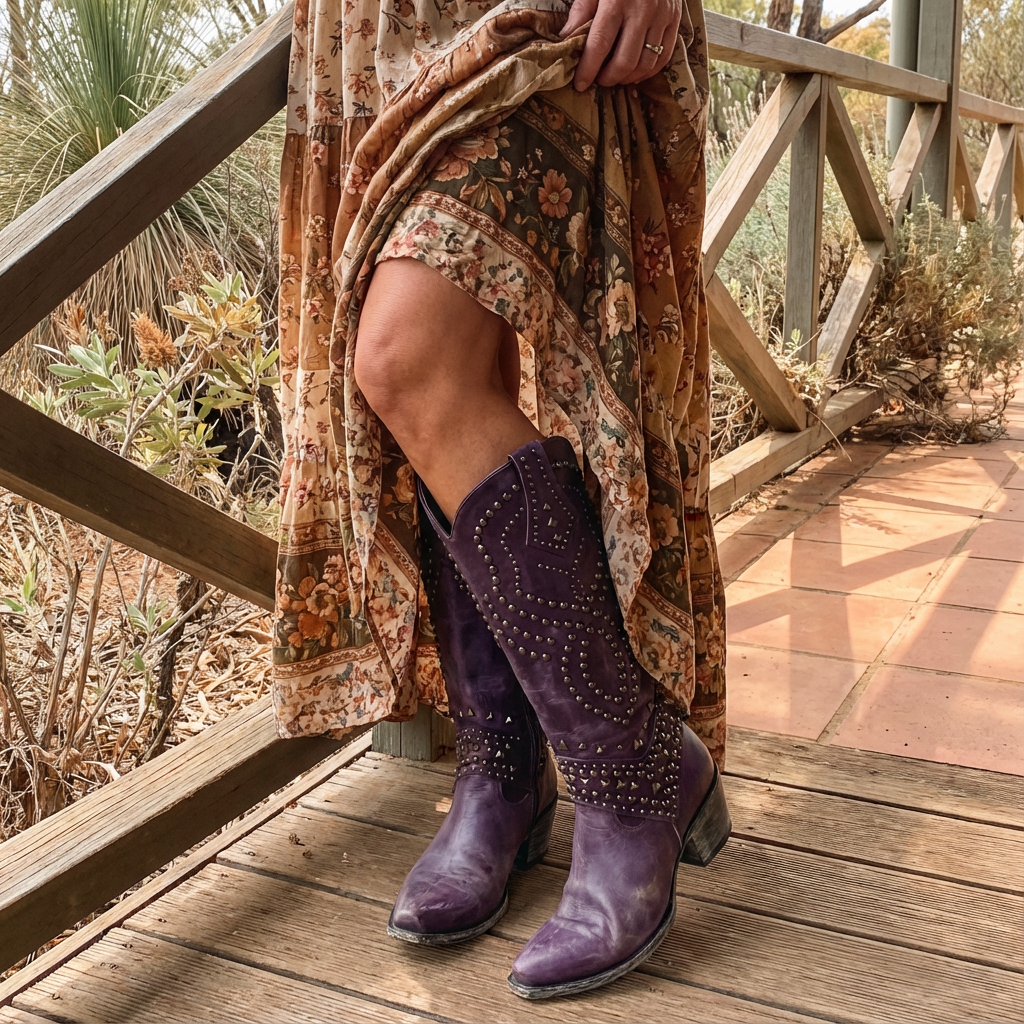 Monroe™ – Western Knee-High Boots