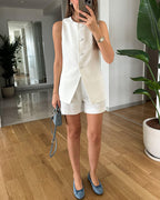 Harlene™ – Tailored Buttoned Set