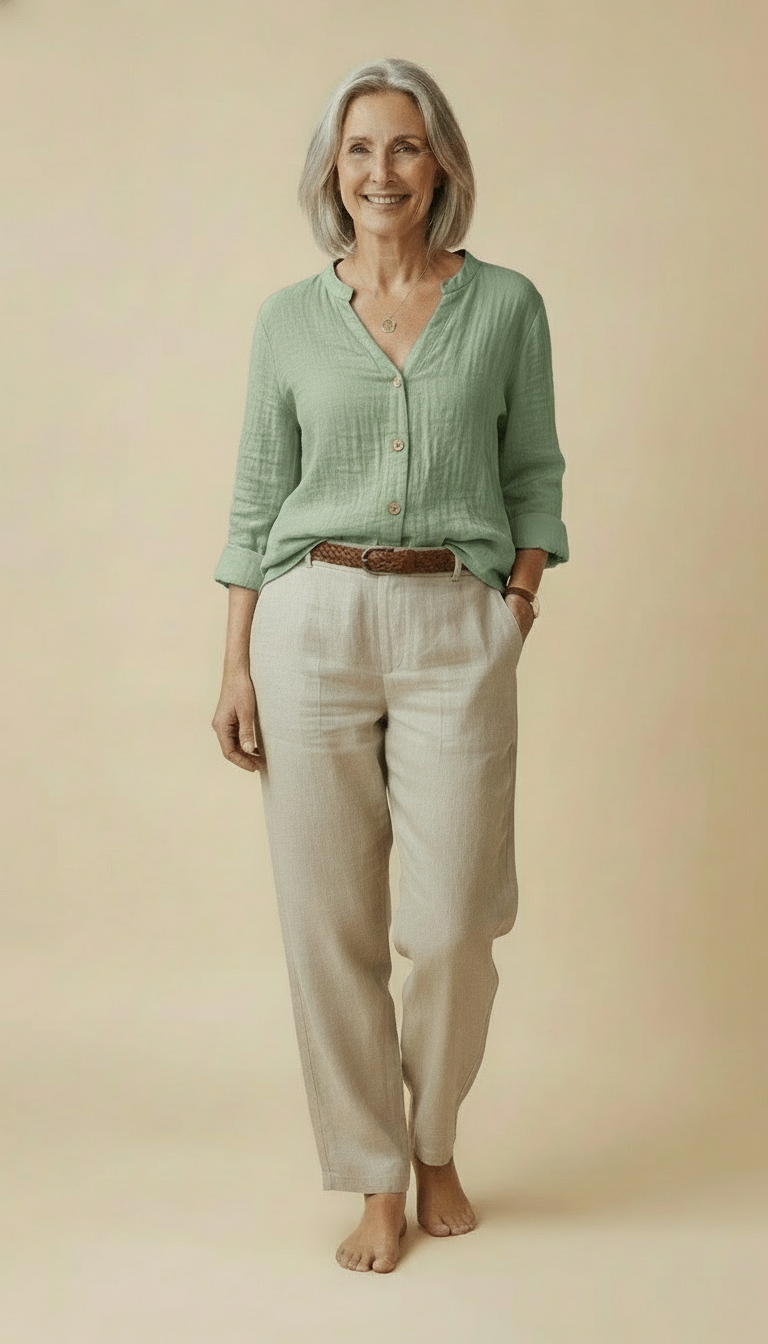 Fayo™ - Breezy Day V-neck Top