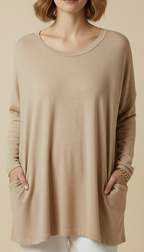 Sierra™ - Relaxed Fit Long Sleeve Top