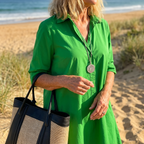 Beah | Elegant Midi Dress with Timeless Charm