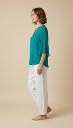 Celeste™ - Chic Layered Blouse