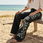 Rafaella™ - Boho Vintage Wide-Leg Trousers