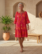 Coralie | Soft Relaxed Print Dress