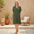 Evadne | Elegant Tummy-Flattering Dress