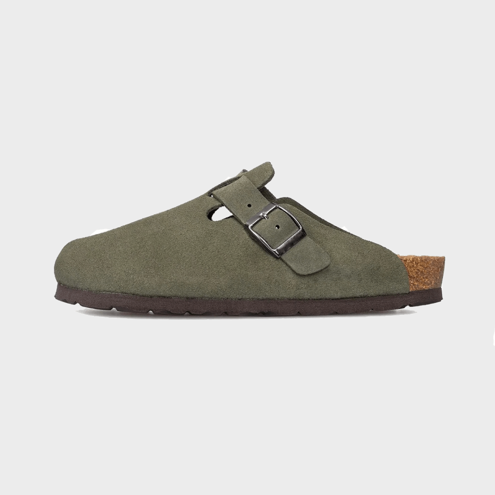 Clogg's™ Suede Slip-On Comfort