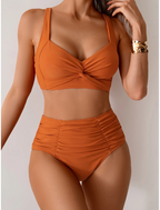 Shirley | Ruched Fabric Bikini