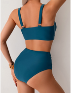 Shirley | Ruched Fabric Bikini