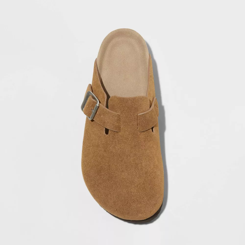 Clogg's™ Suede Slip-On Comfort